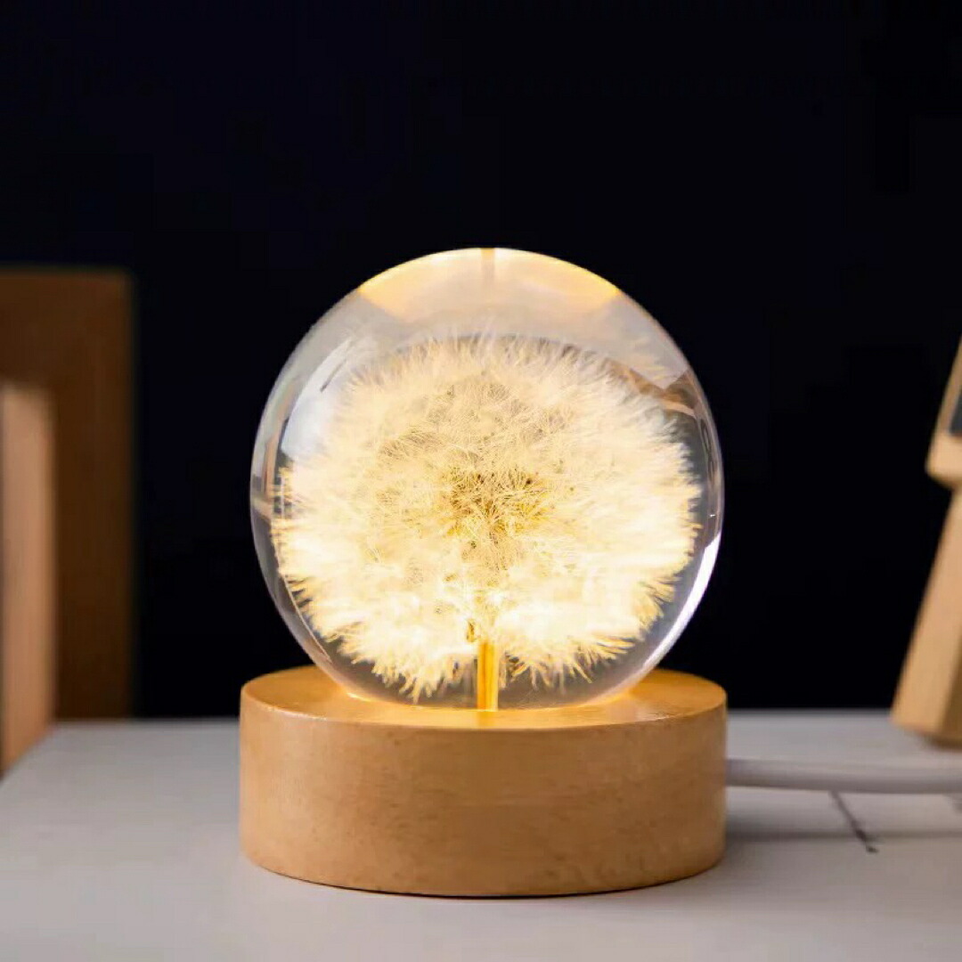 永生花 たんぽぽ 装飾品 蒲公英テーブルフラワー飾り置物 ギフト テーブルライト Sinessy 店 新生活用品|Sinessy 店