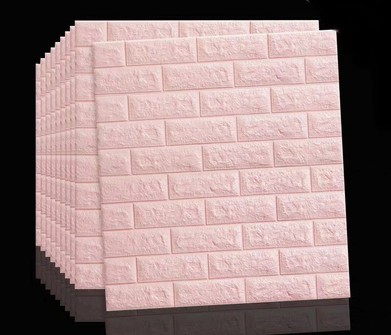 50枚 70cm×70糎 周囲の状況壁 3D立体レンガ飾りつけ壁紙 雨合羽 後ろぎたない押しとどめる 菌類押しとどめる 高品質