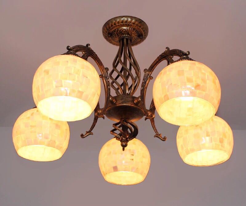 ペンダントライト 天井照明器具 シャンデリアLEDペンダントランプ 電源直結タイプ