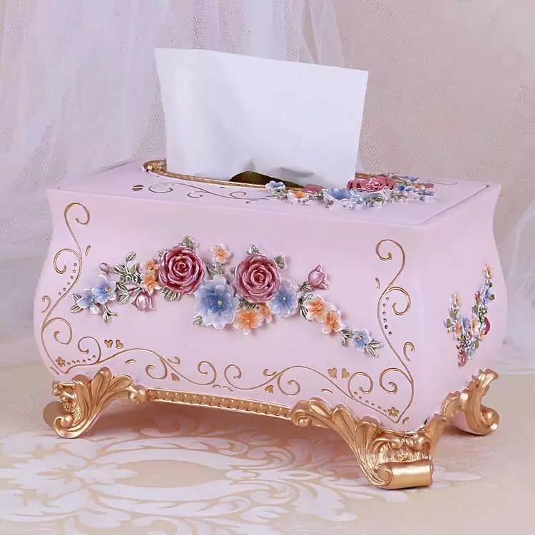 御前上等感のある ．ティッシュ入れもの