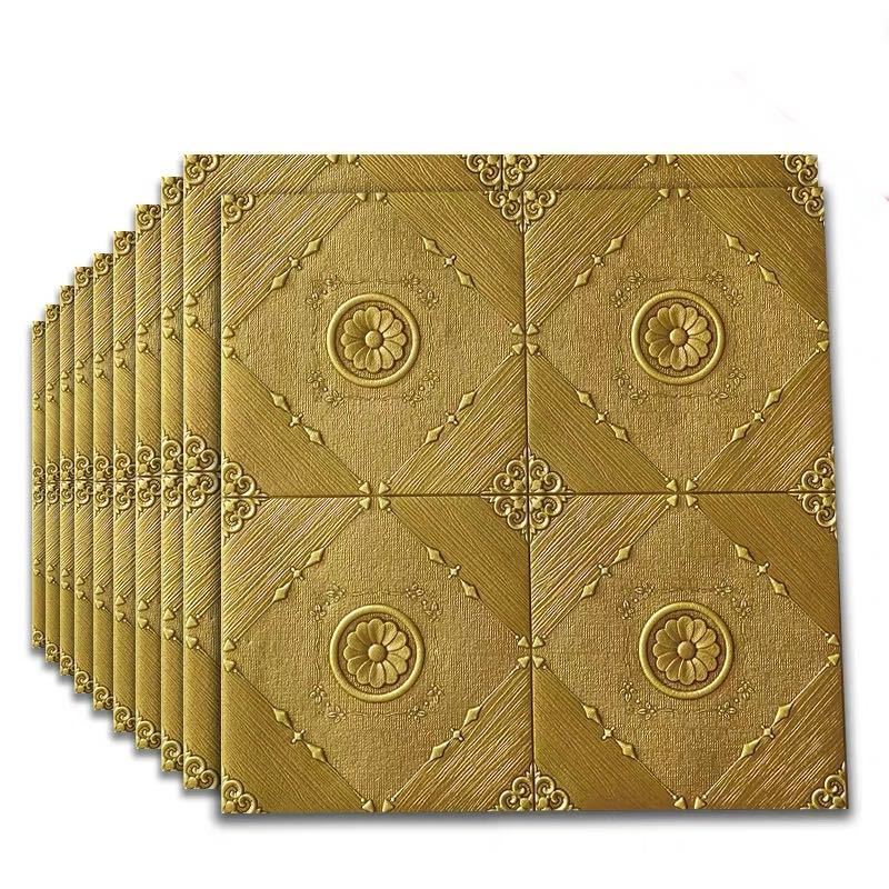 50枚 70cm×70糎 周囲の状況壁 ．3D立体レンガ飾りつけ壁紙 雨合羽 後ろぎたない押しとどめる 菌類押しとどめる