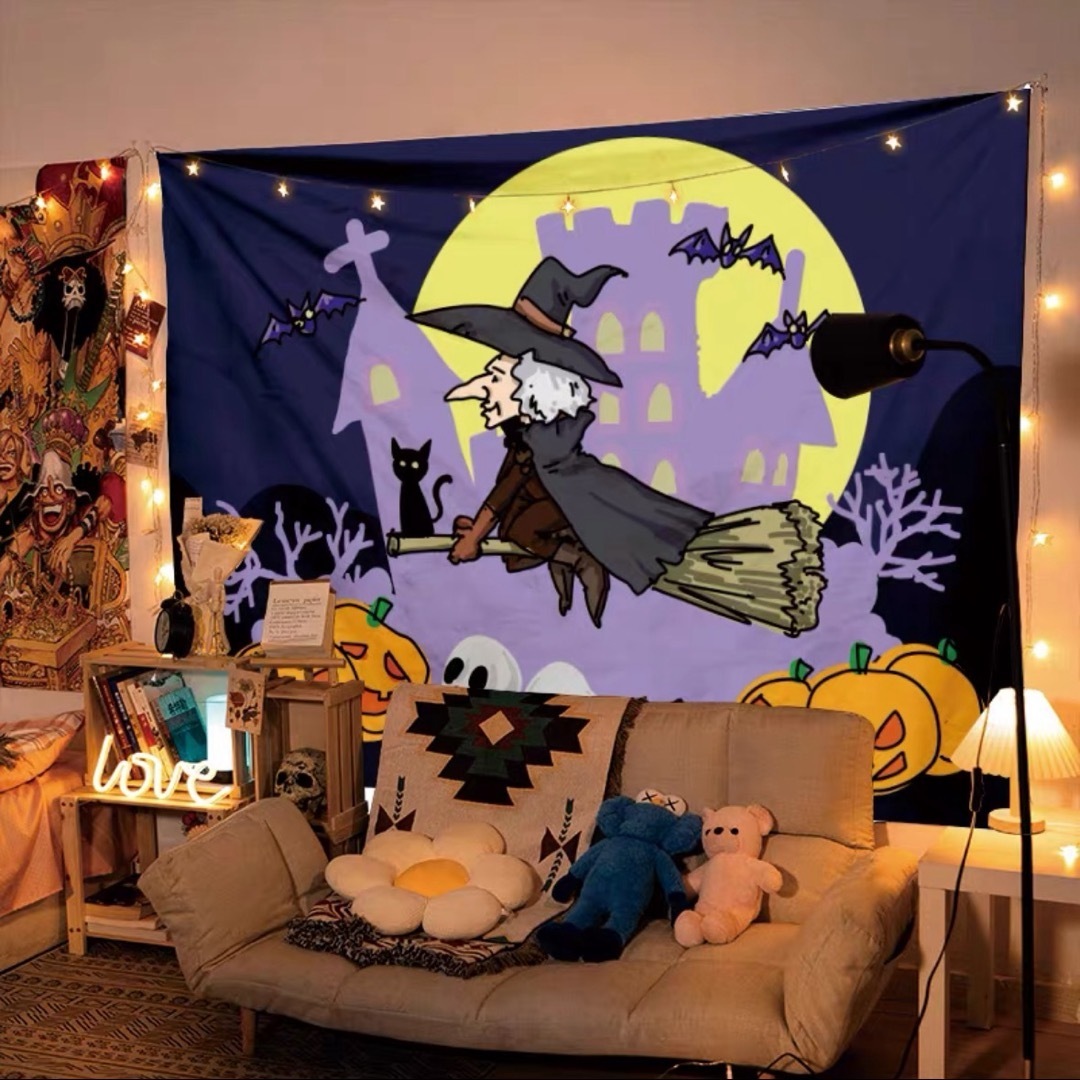 ハロウィン タペストリー 壁掛け ポスター 背景布