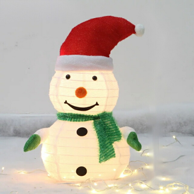 ガーデンライト 置物クリスマス サンタ 雪だるま　屋外 クリスマス装飾 庭飾り