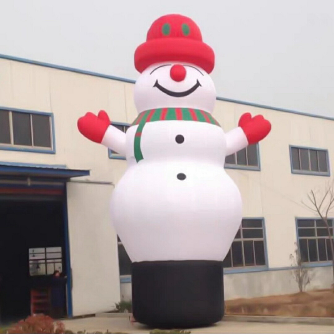 クリスマス飾りつけ 雪達磨飾りつけ インフレータブル 膨らます 庭 室外かざり付ける
