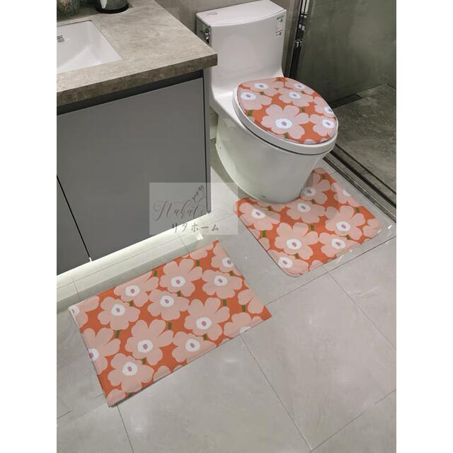 トイレマットセット トイレカバー用品4点セット｜Sinessy 店