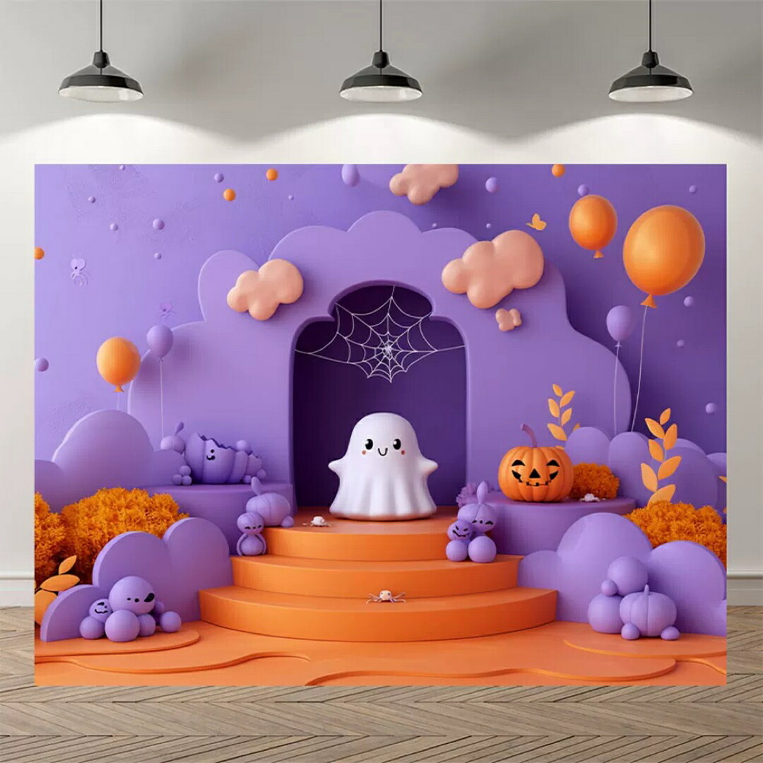 タペストリー ハロウィン カボチャ布ポスター 壁面装飾 壁掛け飾り 窓 背景布｜Sinessy 店