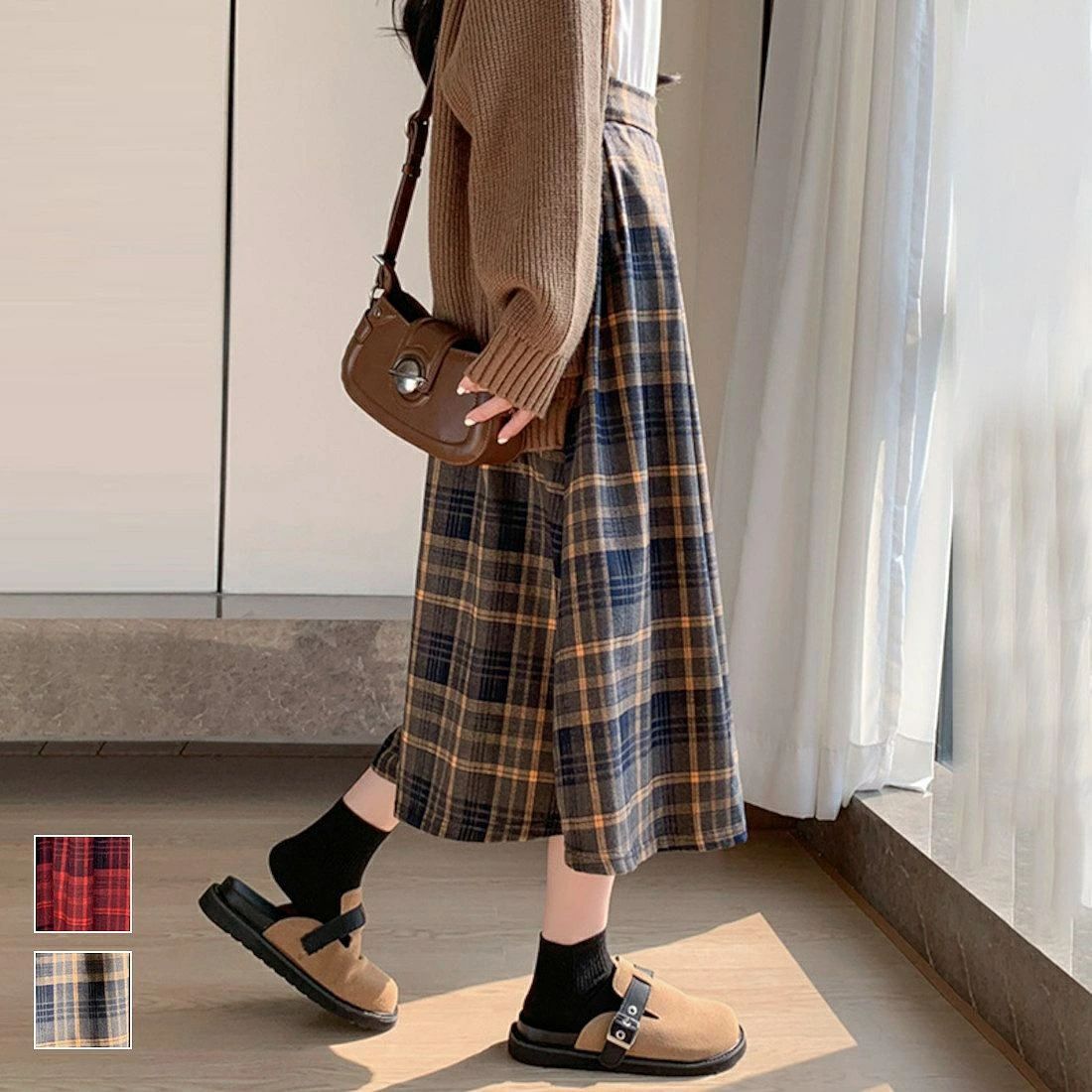 お 研ぎあげる 太陽フレアスコート ミモレ丈 お出かけ デイリー 春 奥ゆかしい 窈窕たる レトロ 女子らしい 愛くるしげ 太陽フレア 照合のしるしスコート 下つ方 レディースファッション-スカート-ボトムス