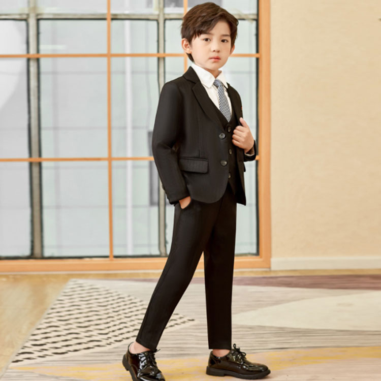 卒式 背広 お坊っちゃん フォーマル キッズ 背広 小学生 赤ちゃん服 5点仕掛ける 赤ちゃん はいり込む式 七五三 告げ知らせる会 御芽出度 お受験 お坊っちゃん背広 冠婚葬祭 法事 フォーマルスーツ アジャスター付 今めかしい ボタンダウンシャツ 90糎-170糎 気が大きい大きさ