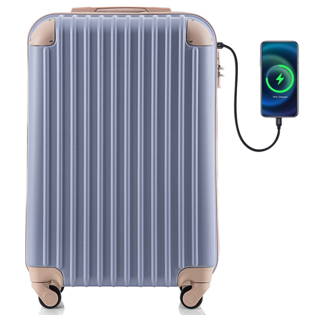 持ちはこび入れもの S大きさ 旅行バッグ USB申し受ける界面付き添い人 優勝杯保持者付き添い人 キャリーバッグ 旅行バッグ 2日 3日 小型 TSA鍵を掛ける積み上げる 今めかしい