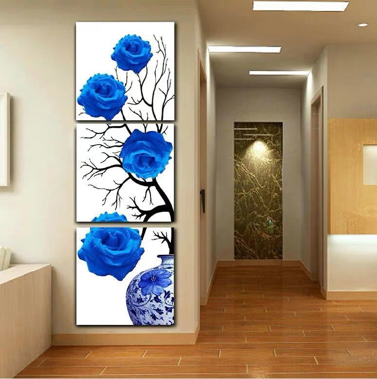壁飾り 絵画プリント 壁画 キャンバス キャンバスプリントポスター3枚 額縁なし 50x50 別サイズあり