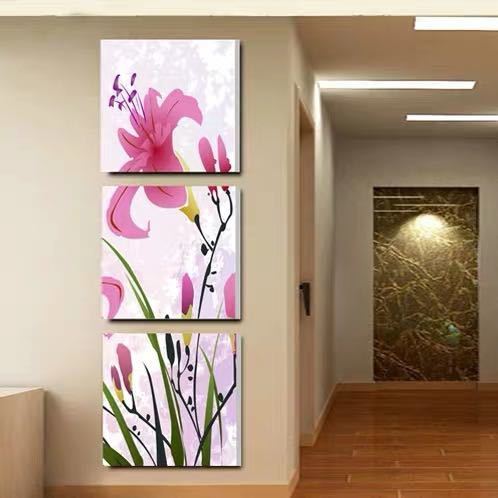 壁飾り 絵画プリント 壁画 キャンバス キャンバスプリントポスター3枚 額縁なし 50x50 ．別サイズあり｜Sinessy 店