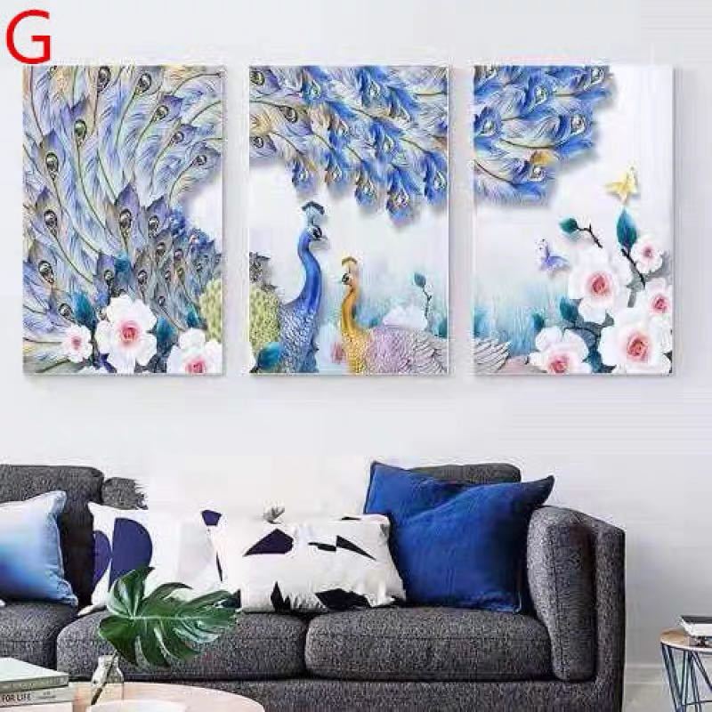 壁飾り 絵画プリント 壁画 キャンバスプリントポスター3枚 40x60 別サイズあり｜Sinessy 店
