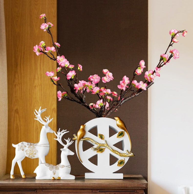 インテリアグリーン 造花盆栽 置物 迎客盆栽装飾品 花芸術 人工観葉造花