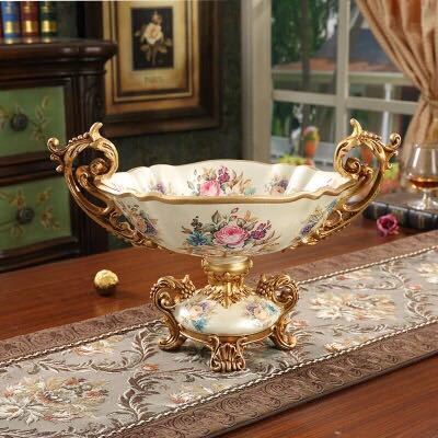 御前上等果物皿 黄金時代皿 御菓子皿、フルーツ一皿、花柄晴れ晴れしい～果物カゴ 御菓子鉢