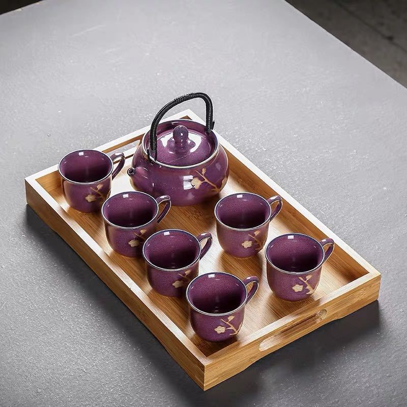 6客茶器揃 湯呑 急須 ．茶器