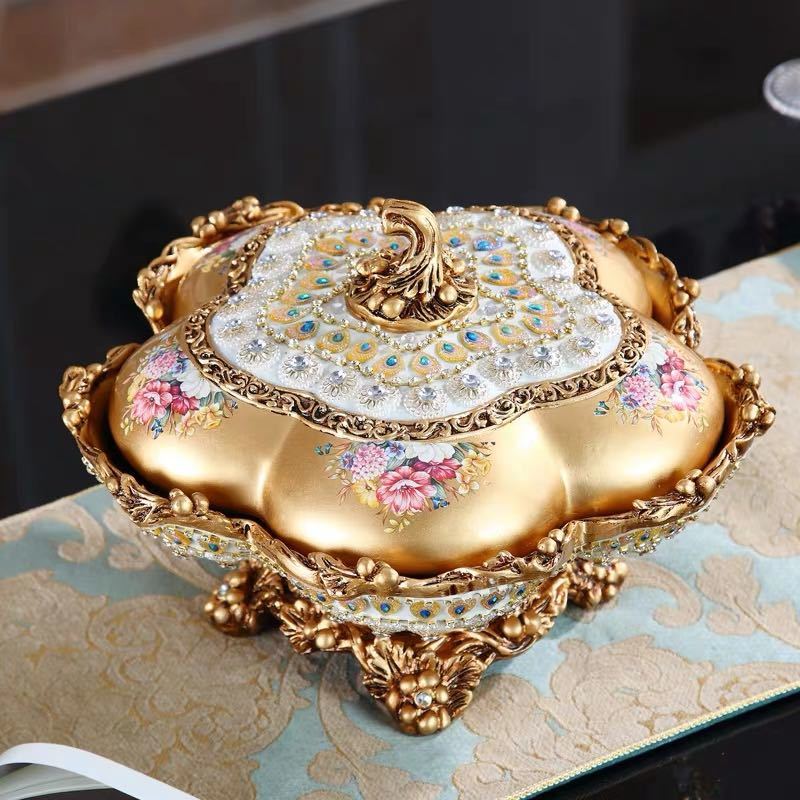 御前上等果物皿 黄金時代皿 御菓子皿、フルーツ一皿、花柄晴れ晴れしい～果物カゴ 御菓子鉢