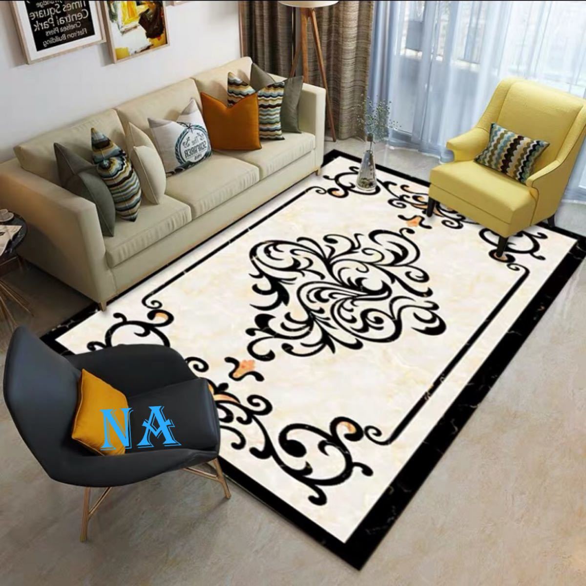 カーペット マット 160x230cm ホットカーペット対応 ．サイズオーダー可能