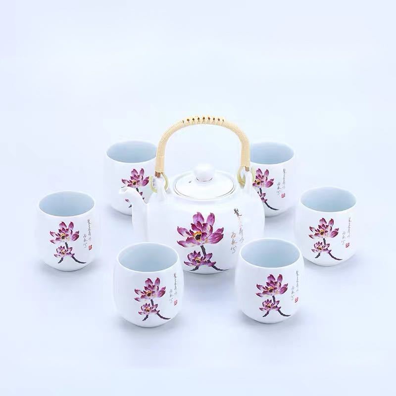 6客茶器揃 湯呑 茶器 ティー 陶磁器 茶器