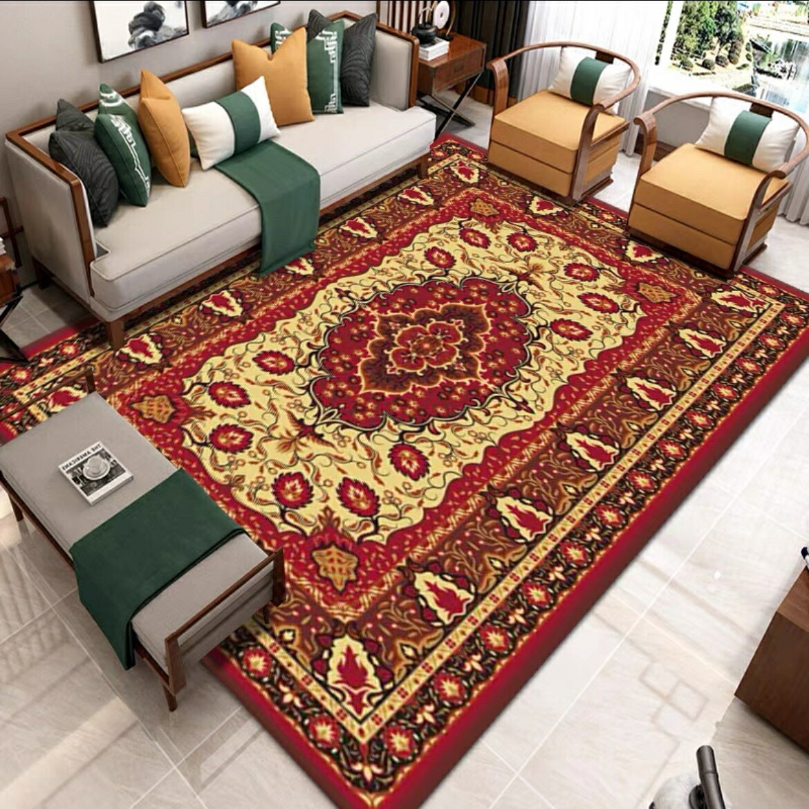 ラグカーペット ラグマット ．160x230cm ホットカーペット対応 玄関マット サイズオーダー可能