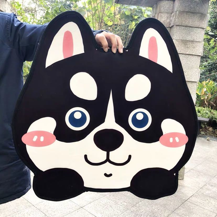 リビングマット 玄関マット カーペット ラグマット 滑り止め 80cm キー