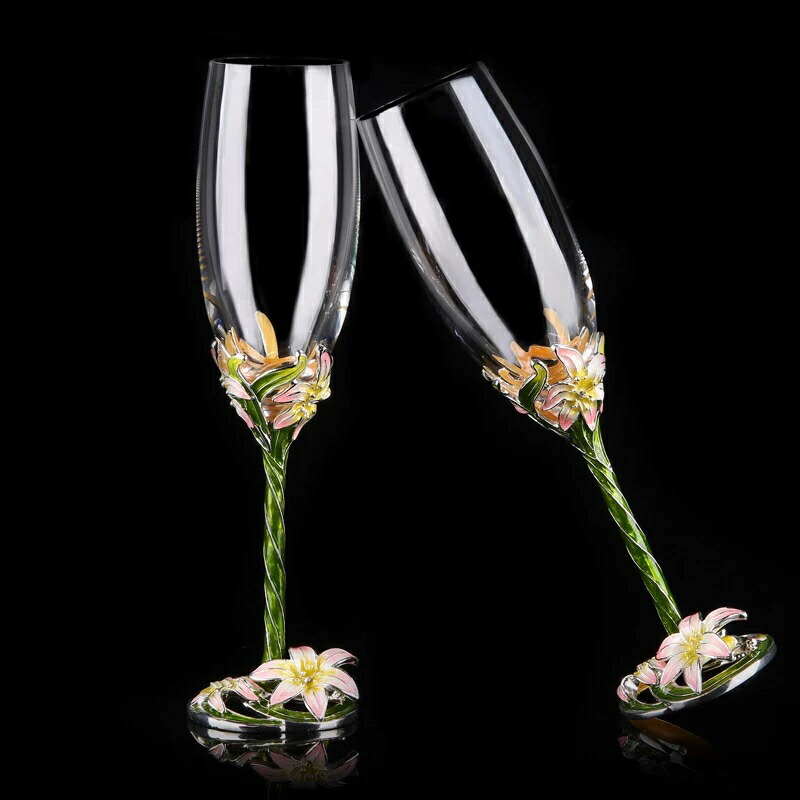雅びやかぶどう酒水呑み ペアレア 三鞭酒 水呑み