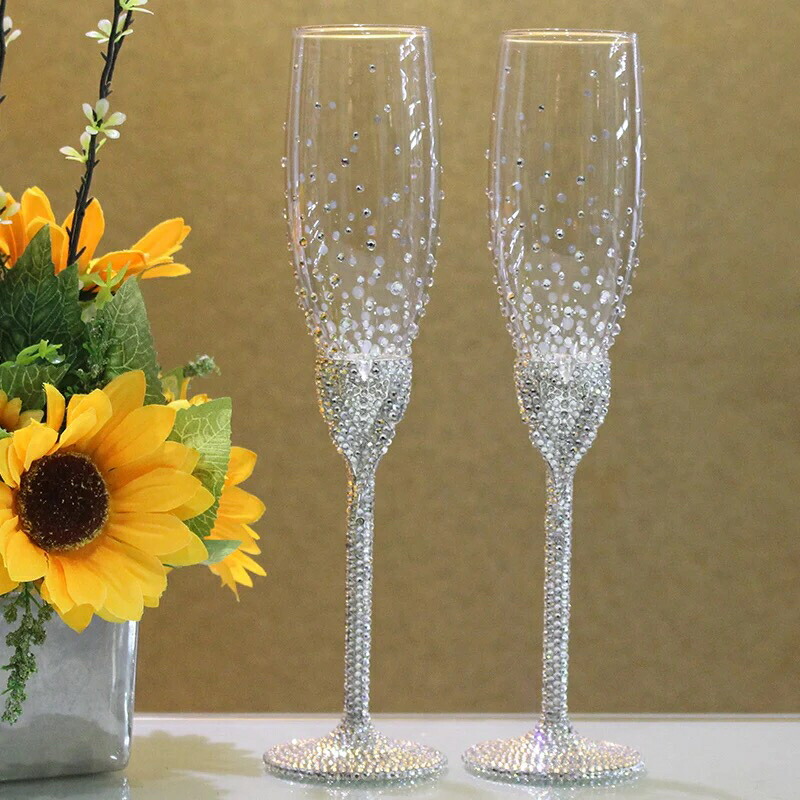 雅びやかぶどう酒水呑み ありの実★レア 三鞭酒 水呑み キラキラ(白)