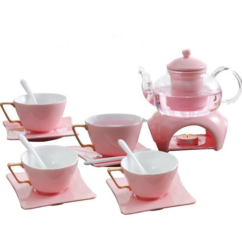 ティー・コーヒーカップセット カップ4客セット 陶磁器ティーセット
