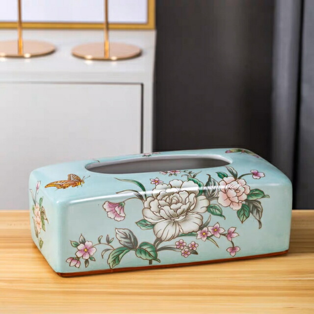 高級感 ティッシュケース 陶器ティッシュボックス｜Sinessy 店