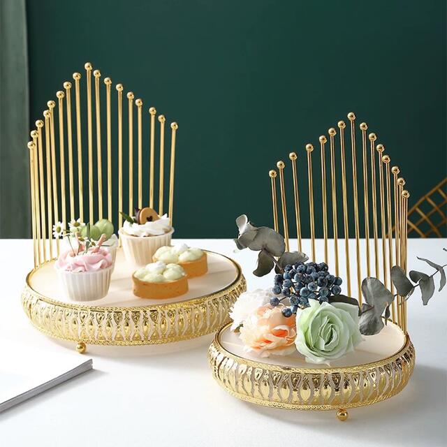 西洋菓子 照明ランプ お皿 1段書き割り 昼過ぎ紅茶 フルーツ 御盆 皿