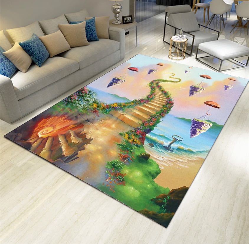 ラグマット リビングラグマット カーペット 160x200 滑り止め