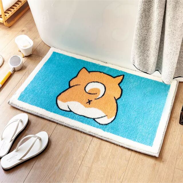 引っ敷き リビングつや消し 部屋の入り口マットバスマット  お風呂つや消し