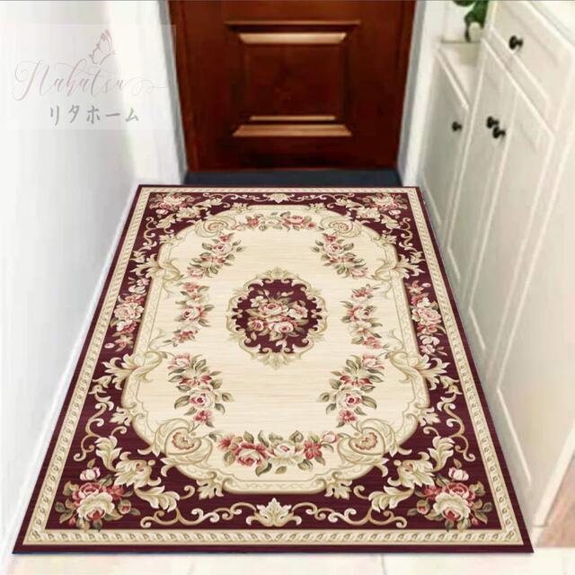 ラグマット リビングマット 玄関マット カーペット お風呂マッ100x160cm