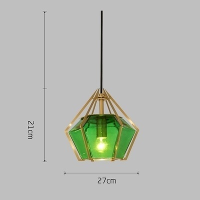 ガラス ペンダントライト 洋風照明　シャンデリア　北欧デザイン シーリングライト不可 天井照明 1灯 電源直結タイプ｜Sinessy 店