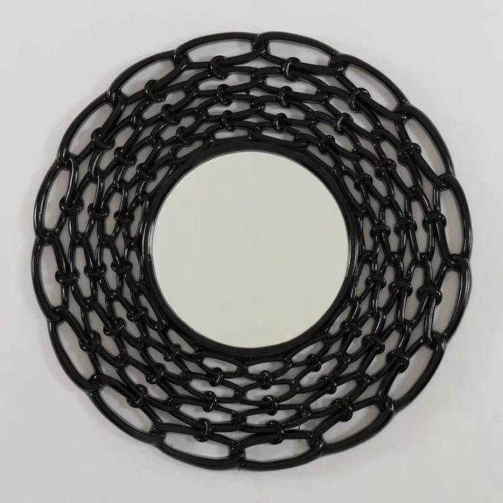 飾りつけ鏡 飾りつけ 飾りつけ鏡鑑 ウォール鏡鑑 97x97糎 御前上等晴れ晴れしい鏡 アンティーク調 大きさ購入注文能力のある