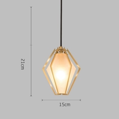 ガラス ペンダントライト 洋風照明　シャンデリア　北欧デザイン シーリングライト不可 天井照明 1灯 電源直結タイプ