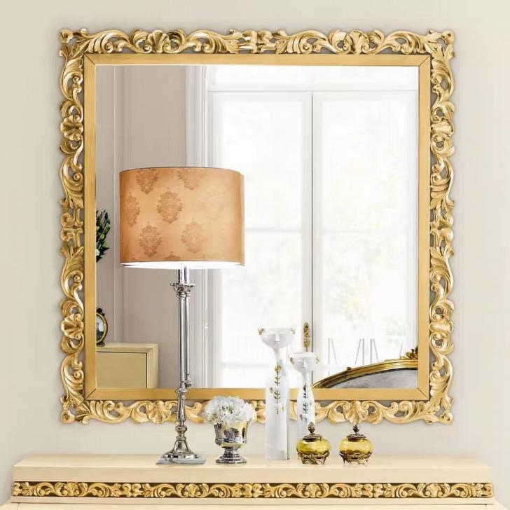 飾りつけ鏡 飾りつけ 飾りつけ鏡鑑 ウォールミラ 90珊 御前上等晴れ晴れしい鏡 アンティーク調 大きさ購入注文能力のあるです