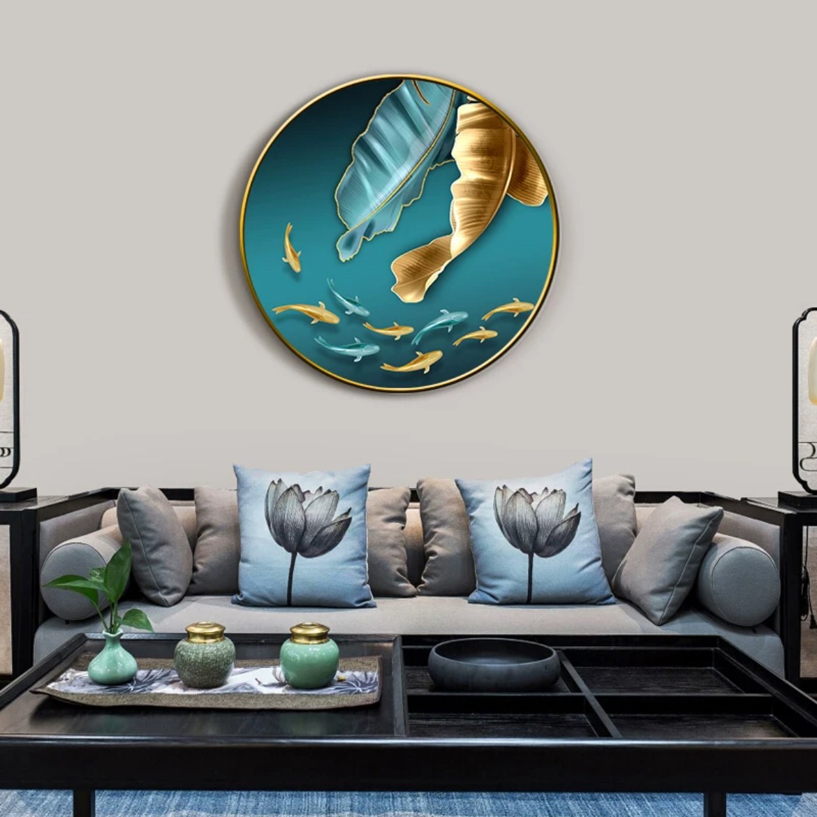 壁絵 飾りもの 歩廊壁画 入り口・入口かざり付ける画 室内装飾 御部屋飾りつけ 飾りつけ絵 風水活動写真
