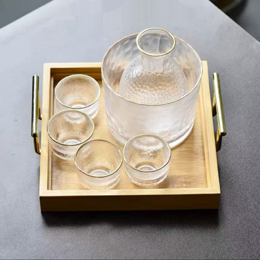 高級酒器 酒器7点セット 徳利 焼酎 とっくり 酒燗器 保温器 温燗