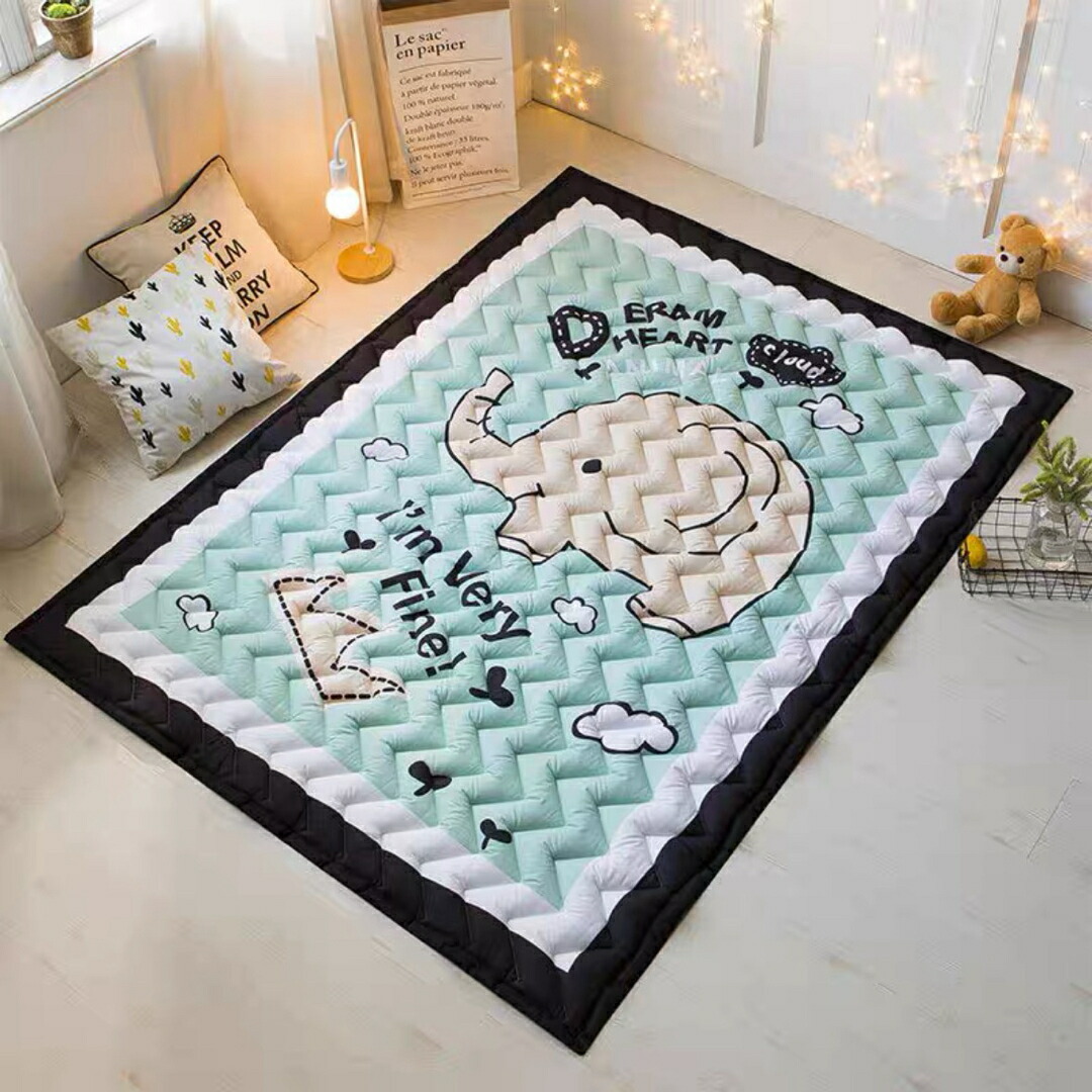 プレイマット 引っ敷き 子供部屋引っ敷き お睡眠時間引っ敷き キッズマット