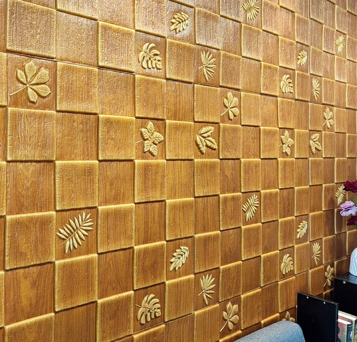 70x70cm 背景壁 3D立体レンガ模様壁紙 防水 汚い防止 カビ防止