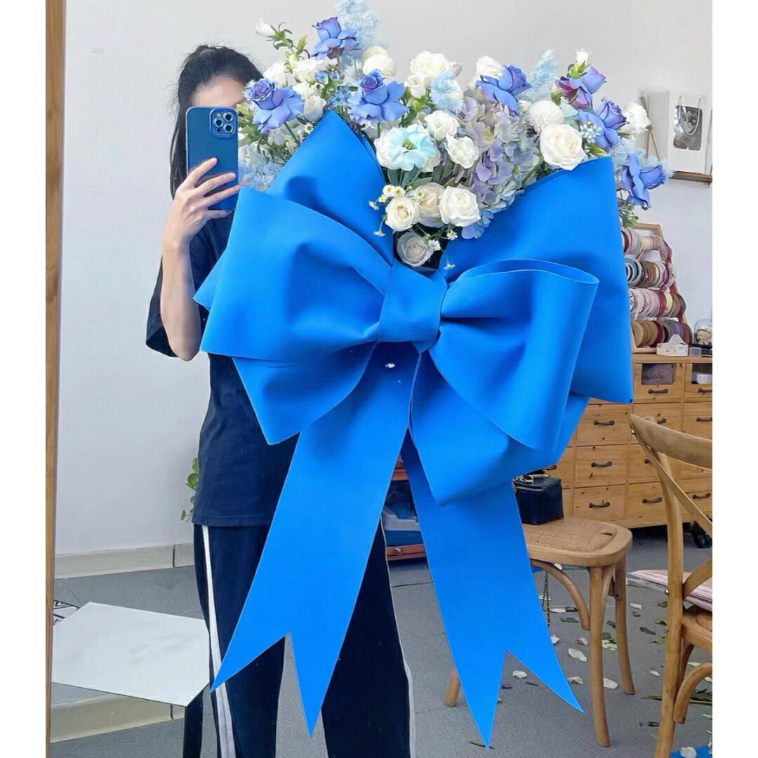 75cmビッグリボン大型リボン立体型リボン納車式クリスマス飾り 結婚式 装飾｜Sinessy 店
