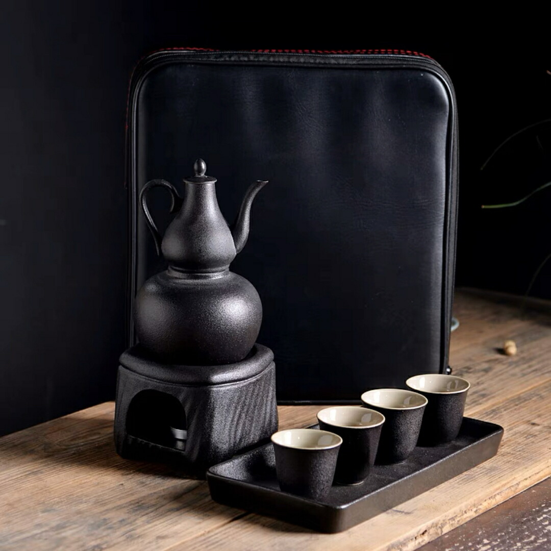 酒器 酒器8点書き割り 徳利 強い酒 とっくり 酒燗器 保温器 温燗