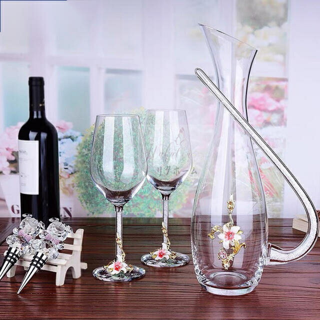御膳上等ぶどう酒水呑み ありの実★ 三鞭酒水呑み 酒器5点書き割り キラキラ