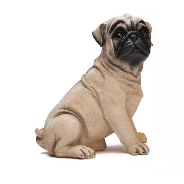 パグ雑貨 パグの置物 部屋飾り 犬の飾り　貯金箱 小銭入れ｜Sinessy 店