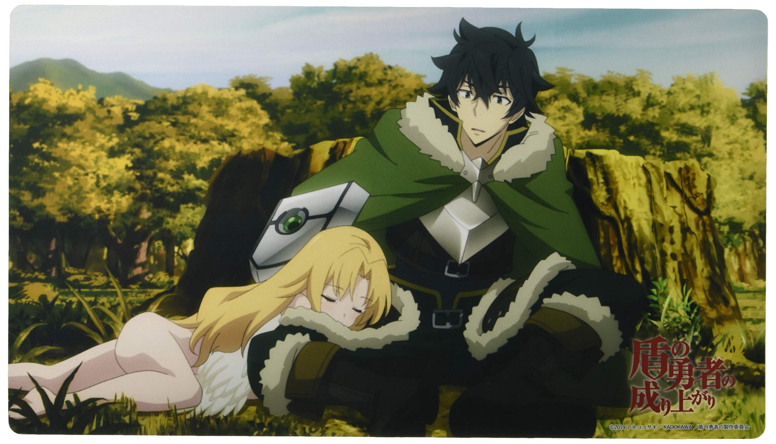 クロックワークス 万能マットコレクションVol.62 盾の勇者の成り上がり 尚文＆フィーロ画像