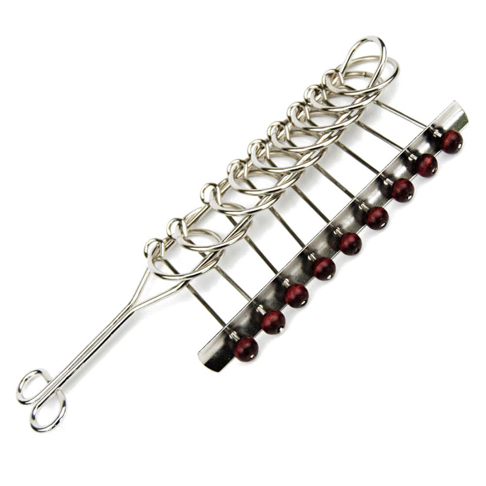 楽天市場】九連環 中国古来の知恵の輪 チャイニーズリング メタル製