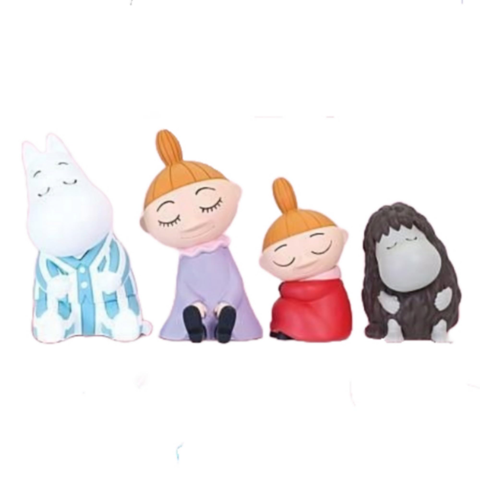 タカラトミーアーツ 肩ズンFig. MOOMIN ムーミン Part 3(再販) × 全4種セット フルコンプ ガチャガチャ カプセルトイ画像