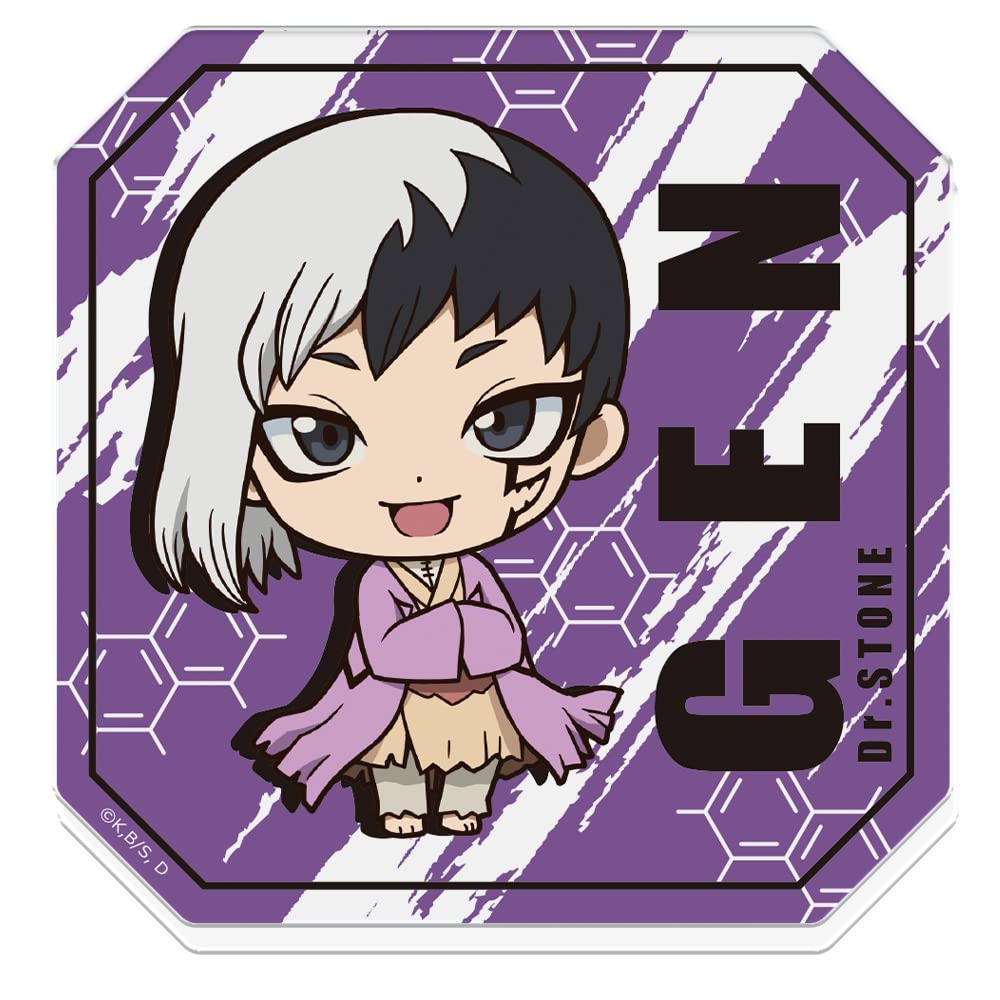 Dr．STONE アクリルコースターC[あさぎりゲン]画像
