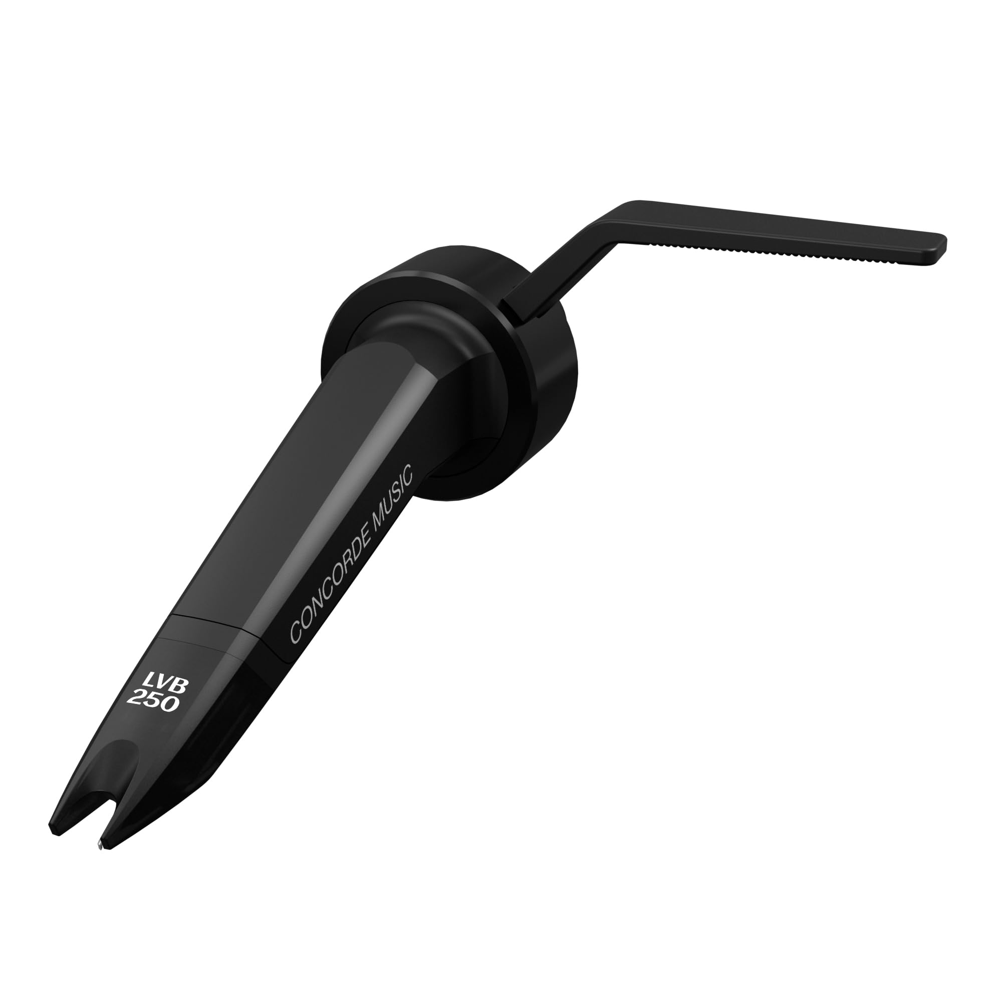 ortofon Concorde Music Black LVB 250 オルトフォン MMカートリッジ ステレオ ヘッドシェル一体型 無垢シバタ針 ボロンカンチレバー MWCNTダンパー リスニング専用