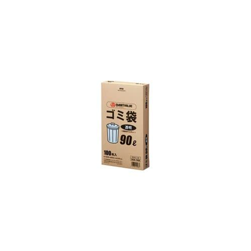 かっこ良いありがた味 ゴミ袋 LDD 澄み切った 90L 200枚 N044J-90P